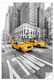 Wandsticker New York Yellow Cab