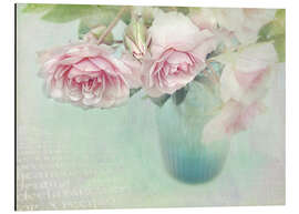 Magnettafel pink roses