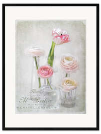 Framed art print spring time