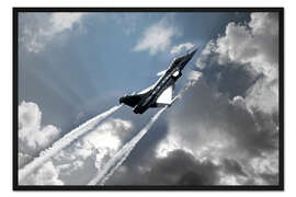 Gerahmter Kunstdruck Rafale