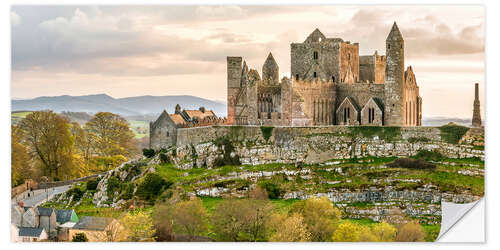 Vinilo para la pared Castillo de Rock of Cashel, Irlanda