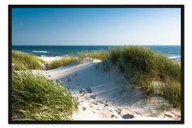 Gerahmter Kunstdruck SYLT