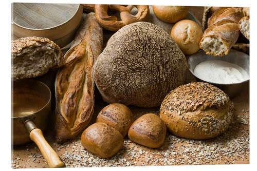 Akrylglastavla The Baker's Bread