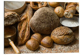 Magnettafel Das Brot des Bäckers