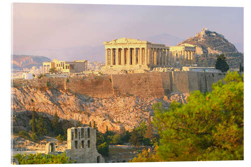 Acrylglasbild Akropolis, Athen, Griechenland