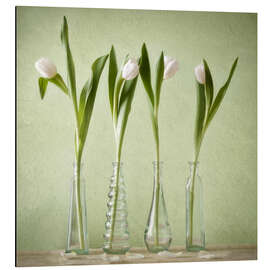 Magnettafel warten auf den Frühling 2