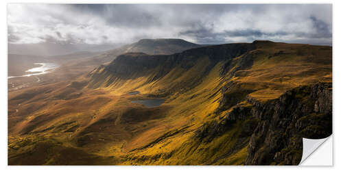 Naklejka na ścianę Scotland - Isle of Skye - Highlands