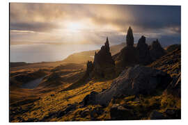 Aluminium print Scotland - Isle of Skye - Old Man of Storr