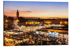 Tableau en aluminium Marrakech, Maroc