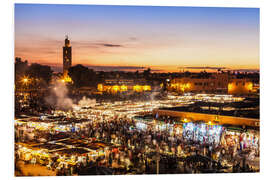 Foam board print Marrakech, Marocco