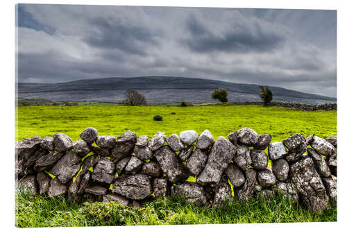 Acrylglasbild Irland - Burren County