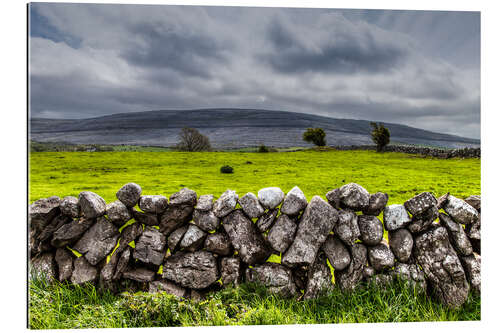 Tableau en plexi-alu Irlande - Burren County