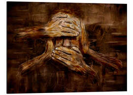 Magnettafel Nichts sehen, hören und sagen