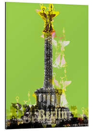 Cuadro de aluminio Berlin Victory Column (on Green)