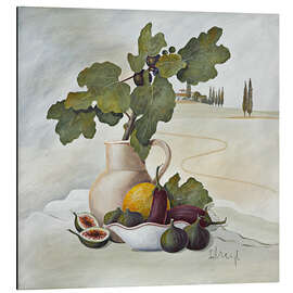 Magnettafel Der Geschmack des Südens