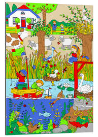 Magnettafel Ein Tag auf dem Land