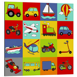 Magnettafel Alle meine Fahrzeuge