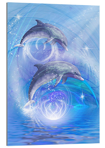 Galleriprint Dolphins Joyride