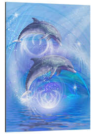 Magnettafel Dolphins Joyride