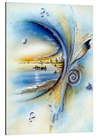 Magnettafel Mondspiegelsee