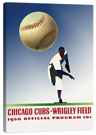 Quadro em tela  chicago cubs 1950 - Sporting Frames