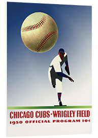 PVC-tavla chicago cubs 1950