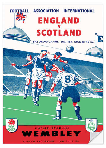 Sisustustarra England - Scotland 1953