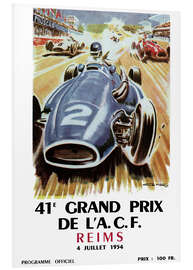 Stampa su PVC Grand prix, Reims