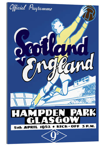 Galleritryck scotland vs england 1952