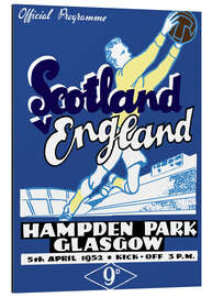 Magnettafel scotland vs england 1952