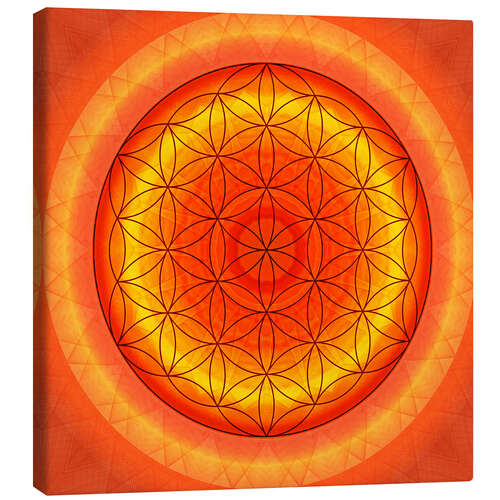 Canvas print Flower of Life 2