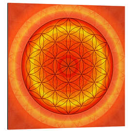 Magnettafel Blume des Lebens 2