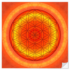 Naklejka na ścianę Flower of Life 2