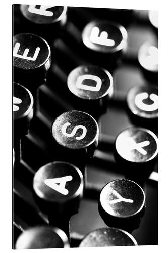 Galleritryck Typewriter keys