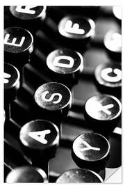 Sisustustarra Typewriter keys