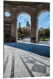 Magnettafel Hofgarten in München