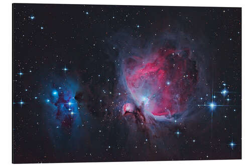 Tableau en aluminium Great Orion Nebula & Running Man