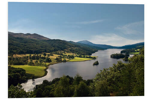 Tableau en PVC Écosse - Vue de la Reine au Loch Tummel