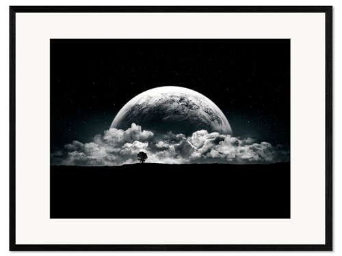 Kunsttryk i ramme The Rise of a Planet II