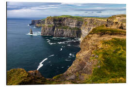 Aluminium print Cliffs of Moher, Ireland