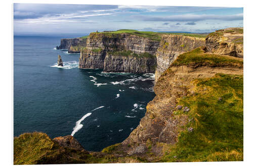 Hartschaumbild Irland – Klippen von Moher