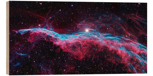 Wood print Witch's Broom Nebula