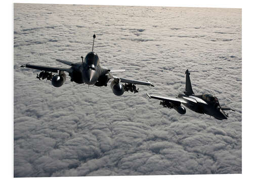 Tableau en PVC Dassault Rafale B IV