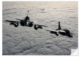 Vinilo para la pared Dassault Rafale B IV