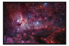 Gerahmter Kunstdruck Eta Carina Nebel