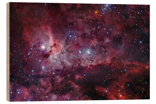 Wood print Eta Carina Nebula