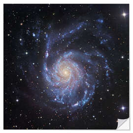 Wandsticker M101, die Spiralgaxie in Ursa Major