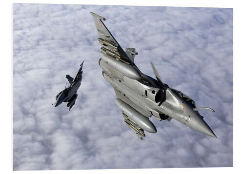 Quadro em PVC Dassault Rafale B III