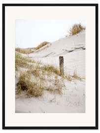 Gerahmter Kunstdruck Dünenzauber (St. Peter Ording)