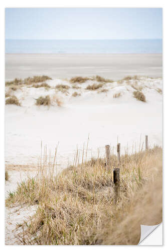 Wall sticker German sea (St. Peter Ording)